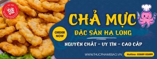 Nơi bán các loại chả lụa mực bò quế chả cá chiên giòn sẵn 1 kg ngon giá rẻ tphcm