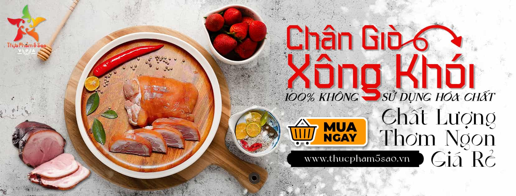 Chân giò heo xông khói đông lạnh đặc biệt ngon mua ở đâu giá rẻ tphcm?